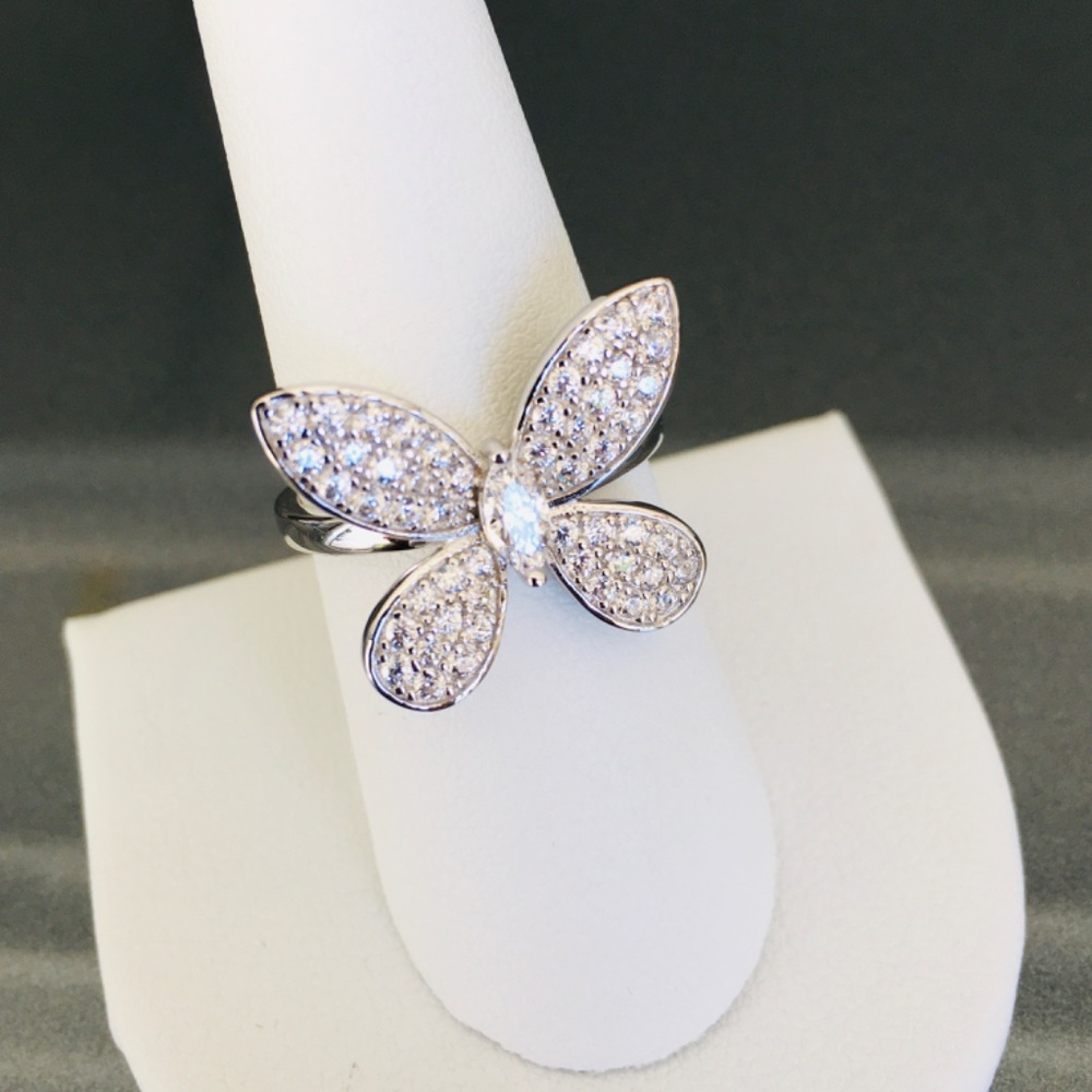 New! Anna Zuckerman Butterfly Ring